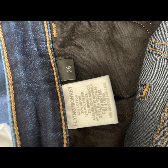 NWT Flying Monkey Shorts Black Label Sz 26 - Picture 4 of 5